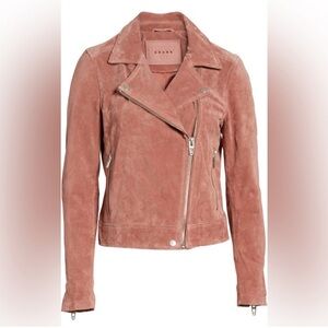 BLANKNYC suede jacket in pink